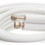 Liaison frigorifique tuyau de cuivre tube en cuivre pour climatiseur 1 / 4 & 3 / 8 pi�ce de climatisation ...