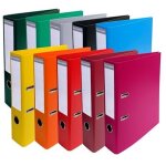 Liderpapel - classeur à levier plastifié exacompta a4 - dos 7 cm couleurs assorties vives - lot de 10 ... Liderpapel - classeur à levier plastifié exacompta a4 - dos 7 cm couleurs assorties vives - lot de 10 ...