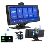 Lifcausal camra embarque 9, 3' 4k avec interpolation wifi, carplay / android auto sans fil, gps intgr, ...