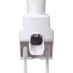 Lifcausal - distributeur automatique de dentifrice avec 2 emplacements pour porte - brosse à dents, distribute ... Lifcausal - distributeur automatique de dentifrice avec 2 emplacements pour porte - brosse à dents, distribute ...