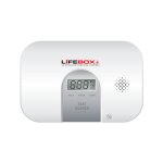 Lifebox - detecteur de monoxyde de carbone nf avec ecran digital