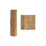 Lifeingarden - paravent a' fil exte'rieur arella en cannes de bambou 2, 5x3 m attache'es avec des fils ...