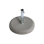 Lifeingarden - socle de parasol de jardin rond en be'ton 35 kg livre' avec tube galvanise' de 5, 2 cm ... Lifeingarden - socle de parasol de jardin rond en be'ton 35 kg livre' avec tube galvanise' de 5, 2 cm ...