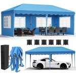 Liferun tonnelle pliante 3x6, tonnelle de jardin exterieur 420d oxford, impermable tente de reception ...