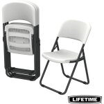 Chaises pliantes pack x 4 lifetime