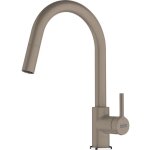 Franke - lina - mitigeur d'�vier fc 6051. 424 avec douchette extractible, cachemire 115. 0626. 084