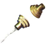 Contact magn�tique cylindre cylindrique m�tallique pour portes blind�es 1646cti103 1646