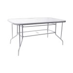 Linder exclusiv gmbh - table de jardin linder exclusiv milano mc331166 140x80 cm