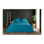 Linder - jeté de lit turquoise capitonné style boutis - 180x240cm - turquoise Linder - jeté de lit turquoise capitonné style boutis - 180x240cm - turquoise