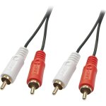 Cble de raccordement lindy 35664 cinch - rca audio [2x cinch - rca mle - 2x cinch - rca mle] 10. 00 ...