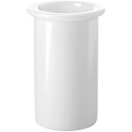 Lineabeta - gobelet � brosse � dents en porcelaine blanche