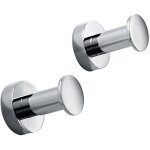 Lineabeta - paire de pat�res en laiton chrom� baketo