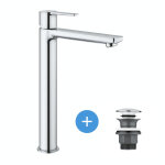 Grohe - lineare set mitigeur monocommande lavabo taille xl + bonde clic clac pour lavabo avec trop - ... Grohe - lineare set mitigeur monocommande lavabo taille xl + bonde clic clac pour lavabo avec trop - ...