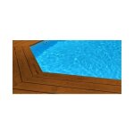 Liner 75 / 100 compatible piscine sunbay vanille 412 x 119 bleu fon