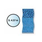 Swimline - liner boulder forme ronde d. 4. 57m pour piscine hors sol li1548sbo
