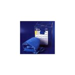 Gre - liner piscine gr� ronde �350 x h. 120 cm - rail d'accroche - bleu