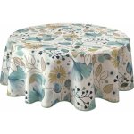 Le linge de jules - nappe anti - taches bloom - ronde 160 cm Le linge de jules - nappe anti - taches bloom - ronde 160 cm