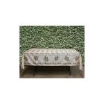 Nappe anti tache proven�ale polyester olivou vert - 240 x 150 cm