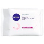 Lingettes démaquillantes nivea - peaux sèches & sensibles - 25 unités Lingettes démaquillantes nivea - peaux sèches & sensibles - 25 unités