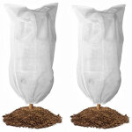 Linghhang - lot de 2 housses 1, 2 m�tres, hauteur 1, 8 m�tresantigel pour tous types, plantes et arbustes. ...