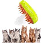 Linghhang - 3 en 1 cat steamy brush, 3 en 1 peigne de massage en spray pour chats, brosse vapeur chat, ... Linghhang - 3 en 1 cat steamy brush, 3 en 1 peigne de massage en spray pour chats, brosse vapeur chat, ...