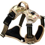 Linghhang - camouflage marron, m , harnais chien, harnais anti traction pour chien, respirant rglable ...