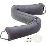 Linghhang - gris boudin de porte isolant froid 93 cm, bas de porte isolant thermique, anti froid et anti ...