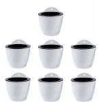 Linghhang - jardinires suspendues  arrosage automatique lot de 7 deco mural pot de fleur interieur, ...