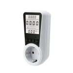 Linghhang - lumi�re blanche) compteur d'�nergie �lectrique � prise wattm�tre, 7 modes de surveillance ...
