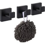 Linghhang - pack de 3 crochets pour peignoirs et serviettes, crochets et patères pour la maison inox ... Linghhang - pack de 3 crochets pour peignoirs et serviettes, crochets et patères pour la maison inox ...