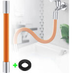 Linghhang - tube extension de robinet 50cm tuyau de pulv�risation extension rotation � 360� pour cuisine ...