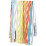 Drap de plage fouta en coton 100x180 cm cleya multicolore Drap de plage fouta en coton 100x180 cm cleya multicolore