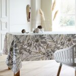 Nappe coton enduite bahia rectangulaire 160x300 cm