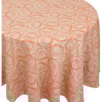 Nappe jacquard spirale ovale 180x240 cm Nappe jacquard spirale ovale 180x240 cm