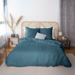 Linnea - parure de lit lino coton lin lav 240x220 cm