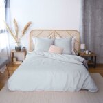 Linnea - parure de lit lino coton lin lav 240x220 cm