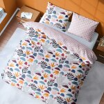 Linnea - parure de lit microfibre domy 260x240 cm