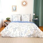 Linnea - parure de lit satin de coton fanille 240x220 cm