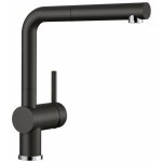 Blanco - linus s - mitigeur d'�vier avec bec extractible, noir 526148