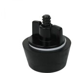 Bouchon d'hivernage pour piscine 1p1 / 2 - noir linxor