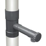 Linxor - collecteur, rcuprateur d'eau de pluie pour gouttire - diamtre 8 cm