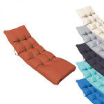 Linxor - coussin matelassé pour bain de soleil, transat - 185 x 60 cm - terracotta Linxor - coussin matelassé pour bain de soleil, transat - 185 x 60 cm - terracotta