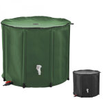 Linxor - r�servoir souple, r�cup�rateur d'eau de pluie pliable - 1000 l - vert