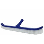 T�te de brosse paroi 45 cm pour piscine adaptable sur manche standard ou t�lescopique - bleu linxor
