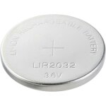 Voltcraft - lir2032 pile bouton rechargeable lir 2032 lithium 45 mah 3. 6 v 1 pc(s) s156982