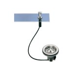 Lira - bonde évier seule diamètre 90 mm, automatique, avec poignée Lira - bonde évier seule diamètre 90 mm, automatique, avec poignée