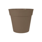 Vivaio garden forest - lira elite vase , smooth round vase, 60cm resin vase, planter, made italy - couleur ...