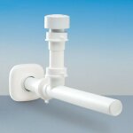 Lira spa - valve automatique anti - gargouillement pour lavabo glu - glu stop cucina lira 1510 blanc