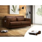 Lisa design - allan - canapé 3 places convertible - couchage quotidien - matelas 12 cm - en microfibre ... Lisa design - allan - canapé 3 places convertible - couchage quotidien - matelas 12 cm - en microfibre ...