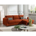 Lisa design - brooke - canap� d'angle droit - convertible avec coffre - 4 places - en velours